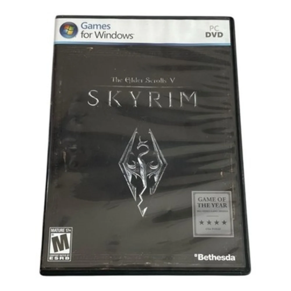 The Elder Scrolls V Skyrim PC DVD Game Windows Bethesda 2011 GOTY VG